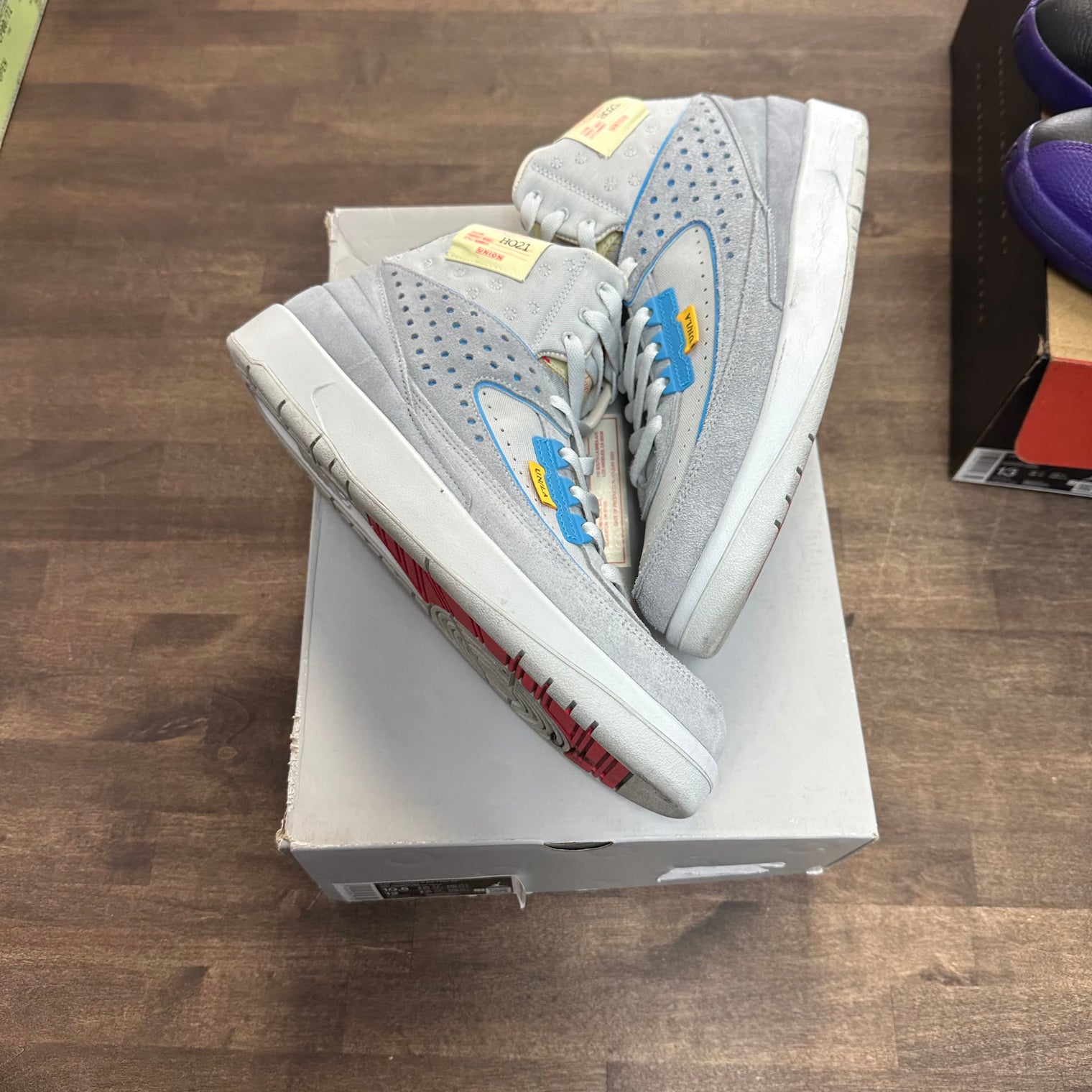 Union Grey Fog Jordan 2 Retro SP  (USED)