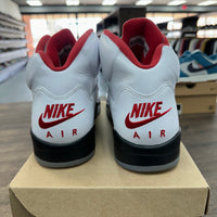 Fire Red Jordan 5 (USED)