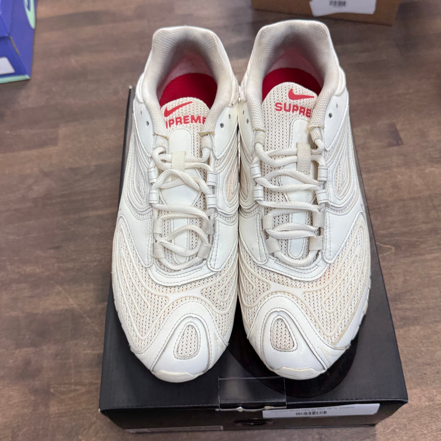 Supreme White Nike Air Max 98 TL (USED)