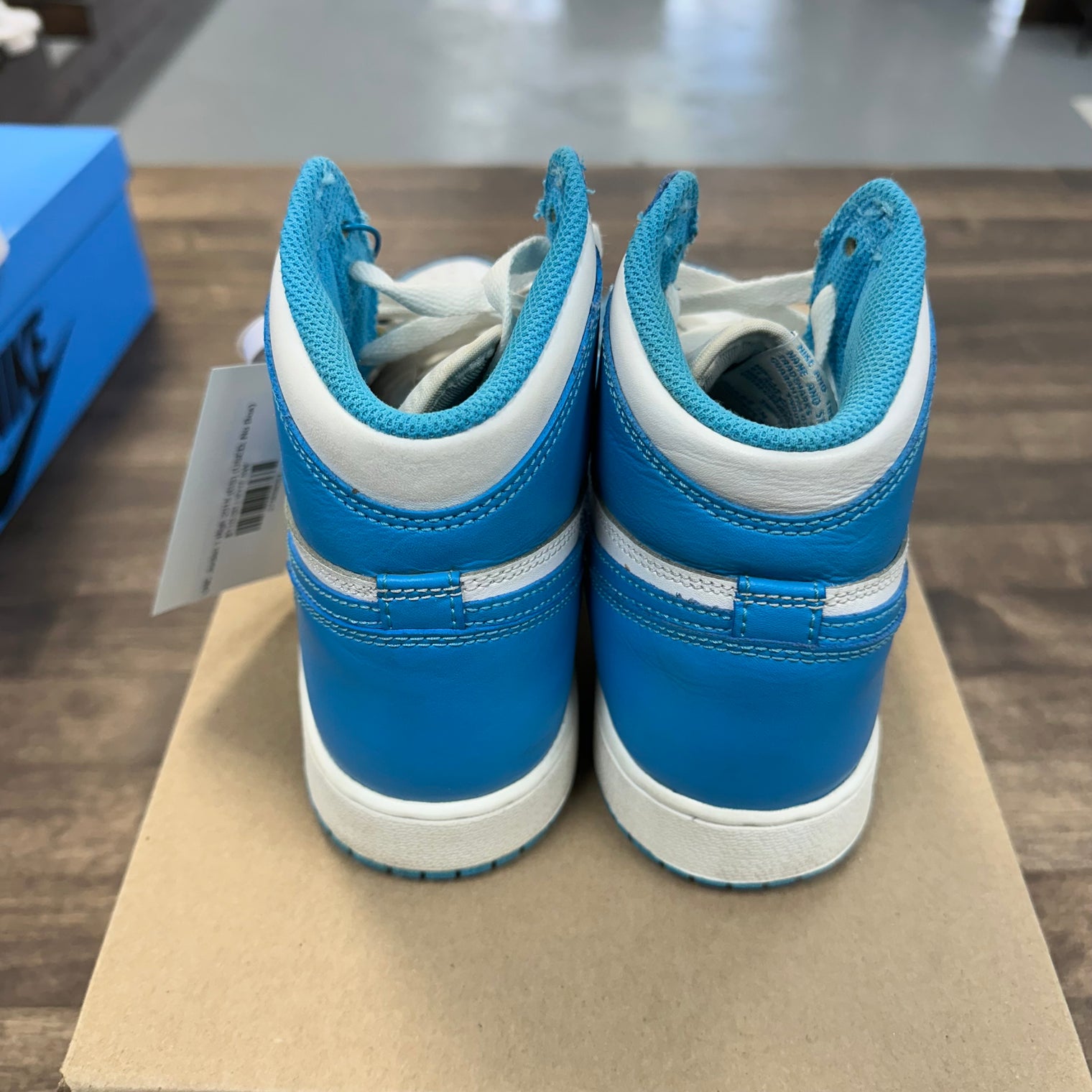 UNC Jordan 1 High 2015 (GS) (USED, No Box)