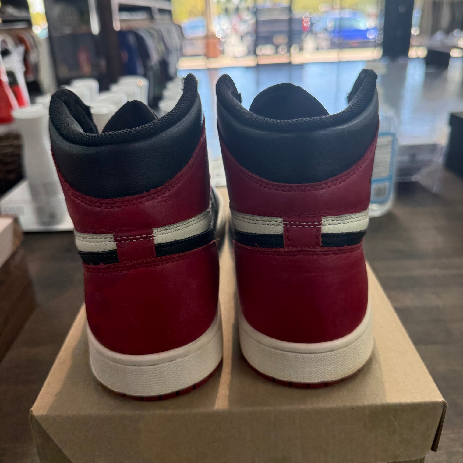 Bred Toe Jordan 1 High (USED, No Box)