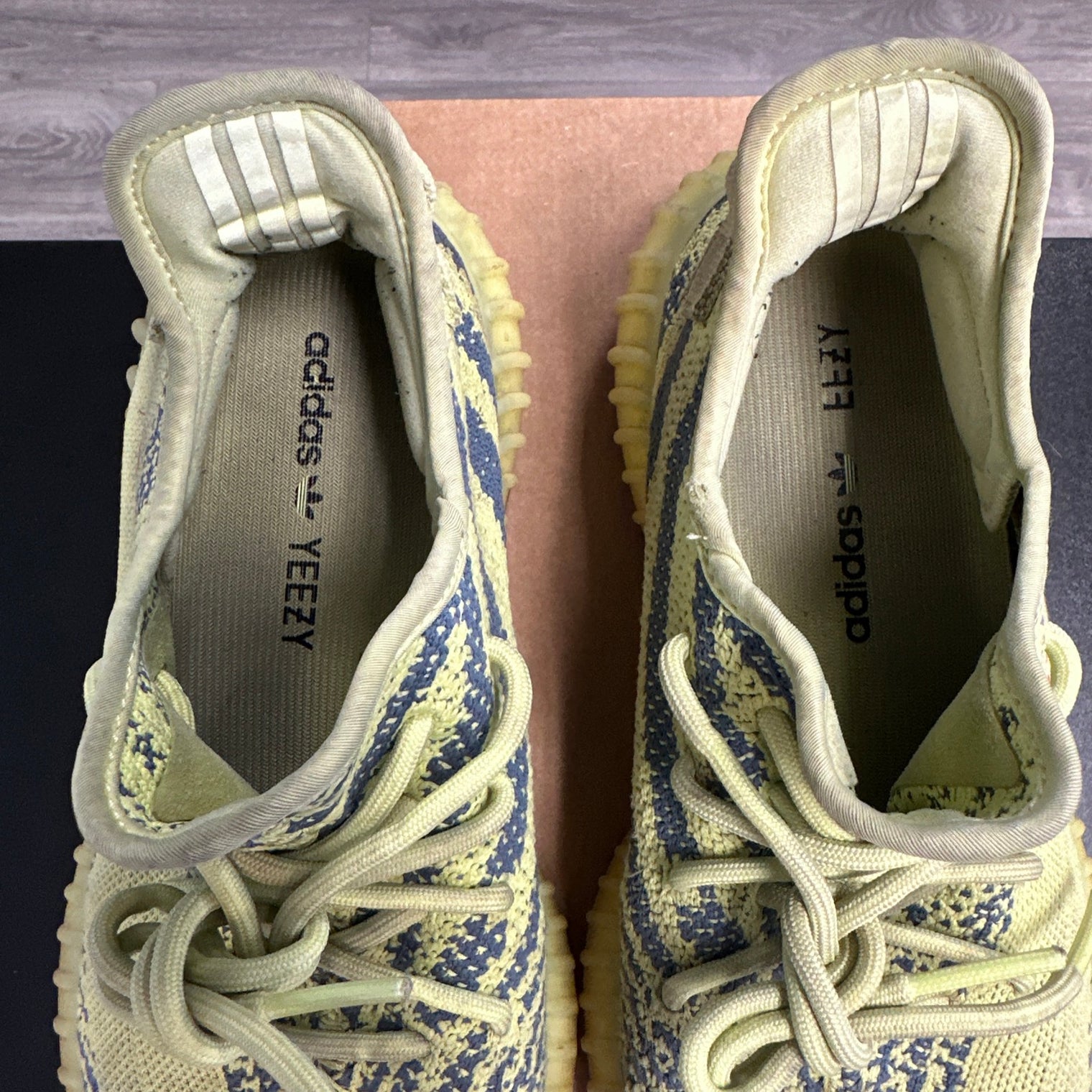 Semi Frozen Yellow Yeezy 350 (USED;NO BOX)