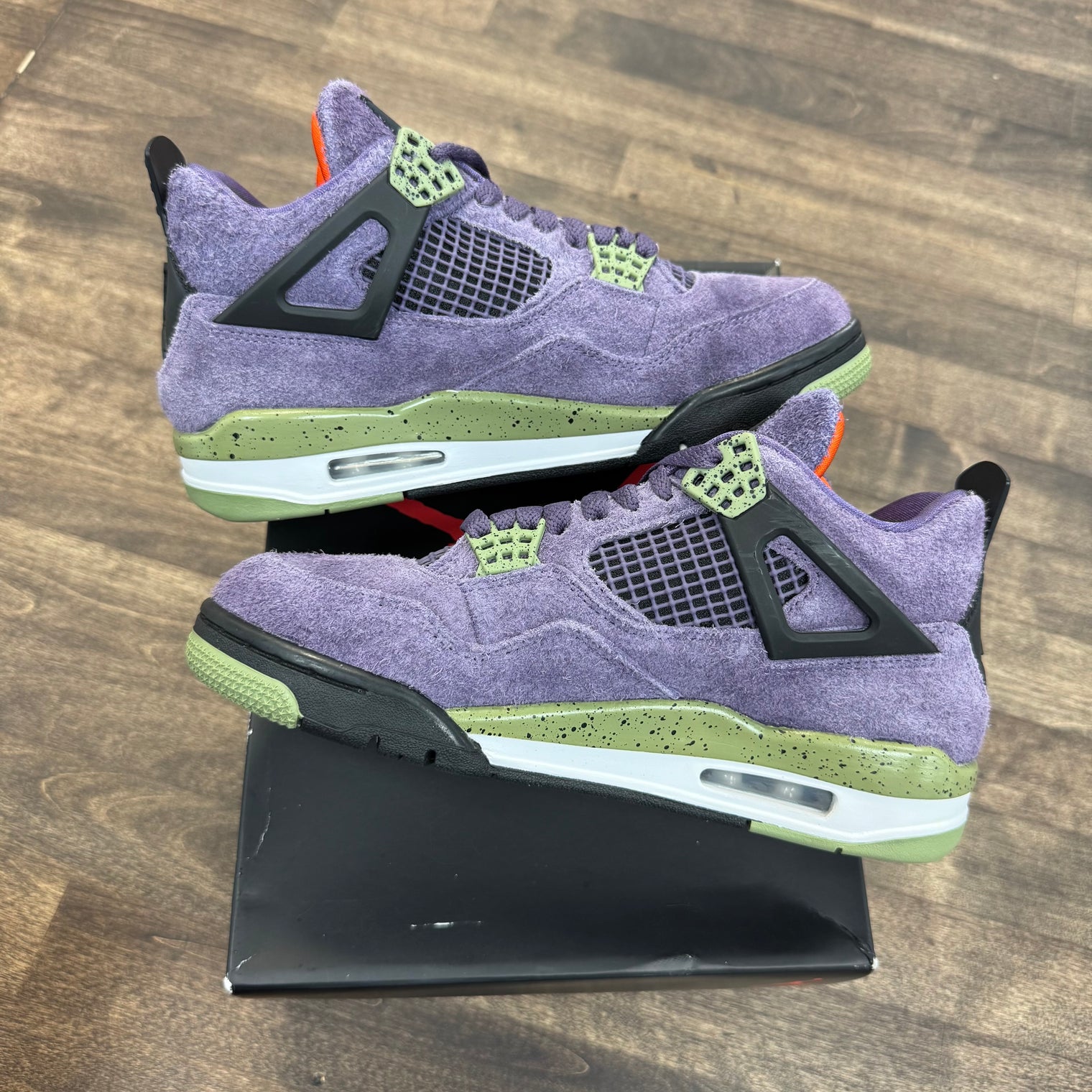 (W) Canyon Purple Jordan 4 (USED)
