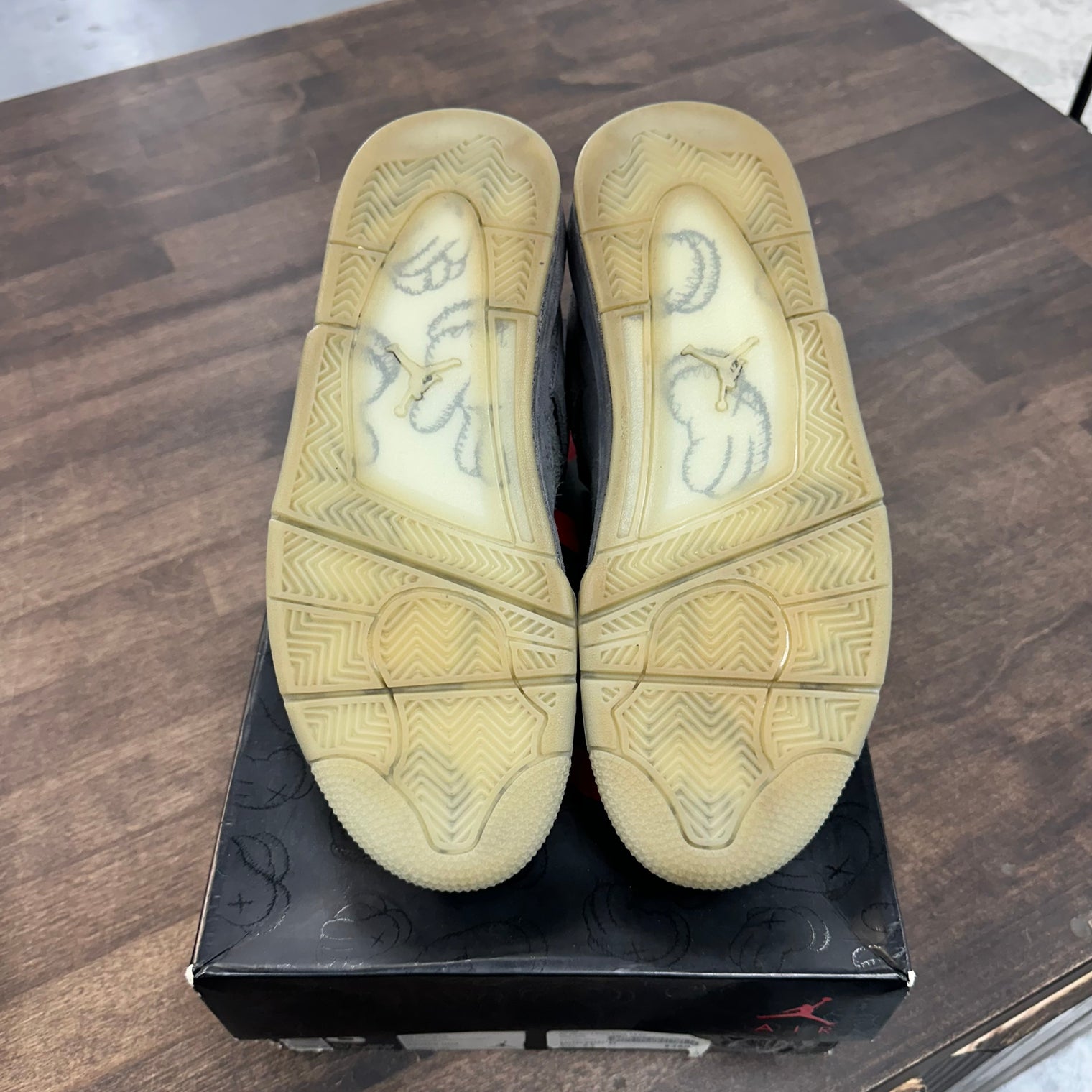 KAWS Jordan 4 Grey (USED)