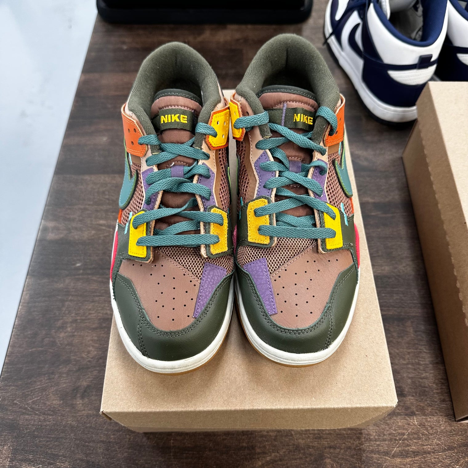 Scrap Dunk Low (USED, No Box)