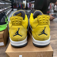 Lightning Jordan 4 Retro (USED, No Box)