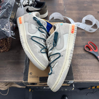 Lot 16 of 50 Of-White Dunk low (USED, No Lid)