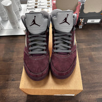 Burgundy Jordan 5 (USED,No Box)