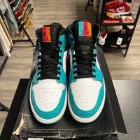 South Beach Jordan 1 Mid (USED)