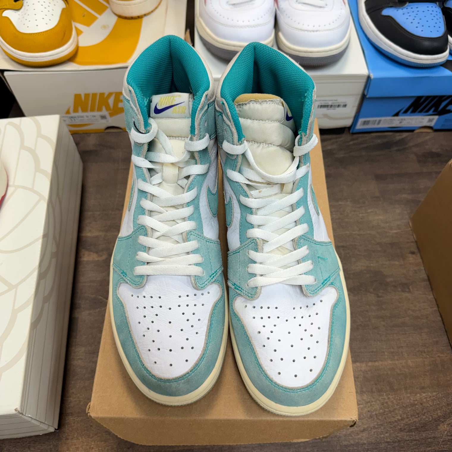 Turbo Green Jordan 1 Retro High (USED, No Box)