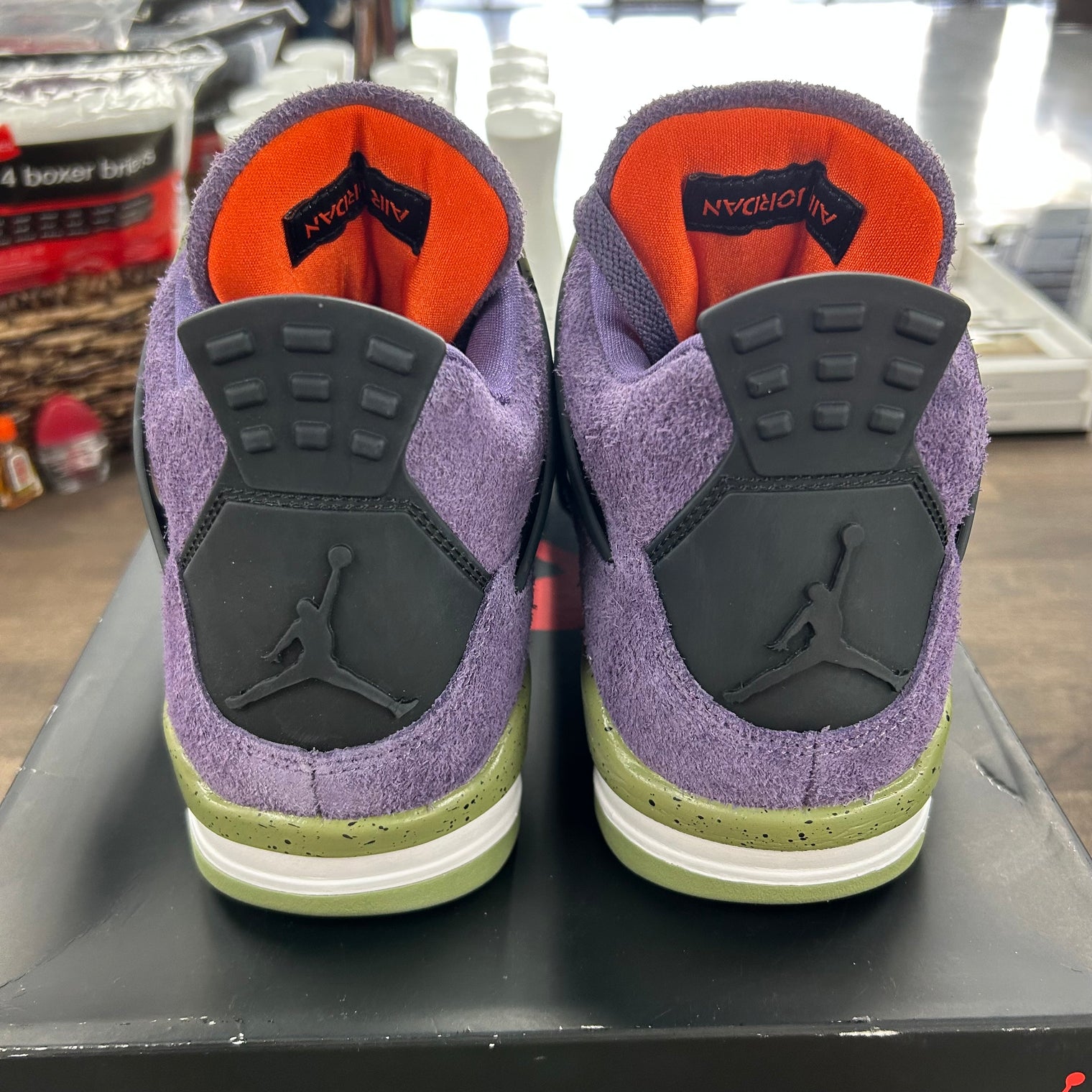 Canyon Purple Jordan 4 (W) (USED)