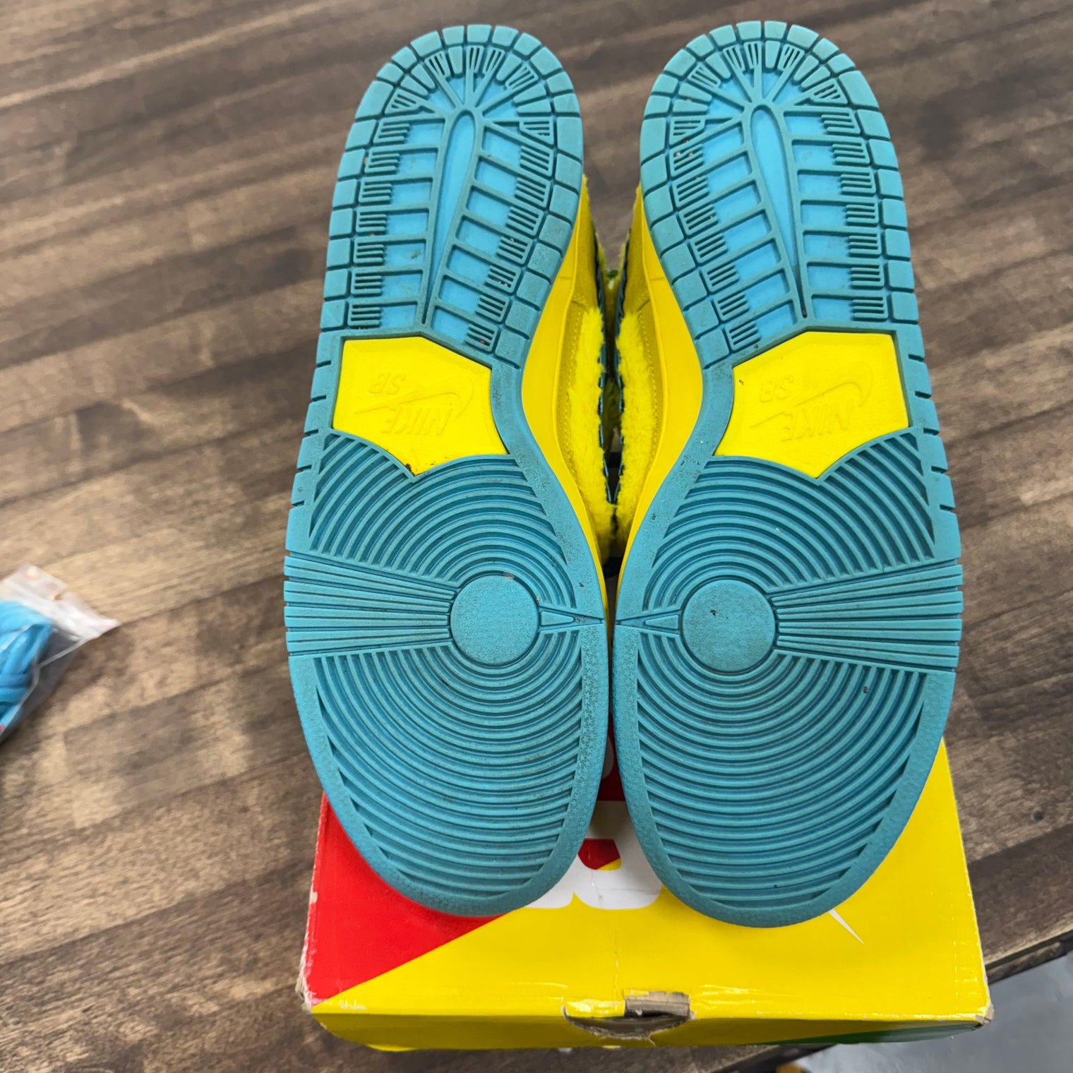 Grateful Dead Bears Opti Yellow SB Dunk Low (USED)