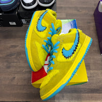 Grateful Dead Bears Opti Yellow Nike SB Dunk Low (USED)