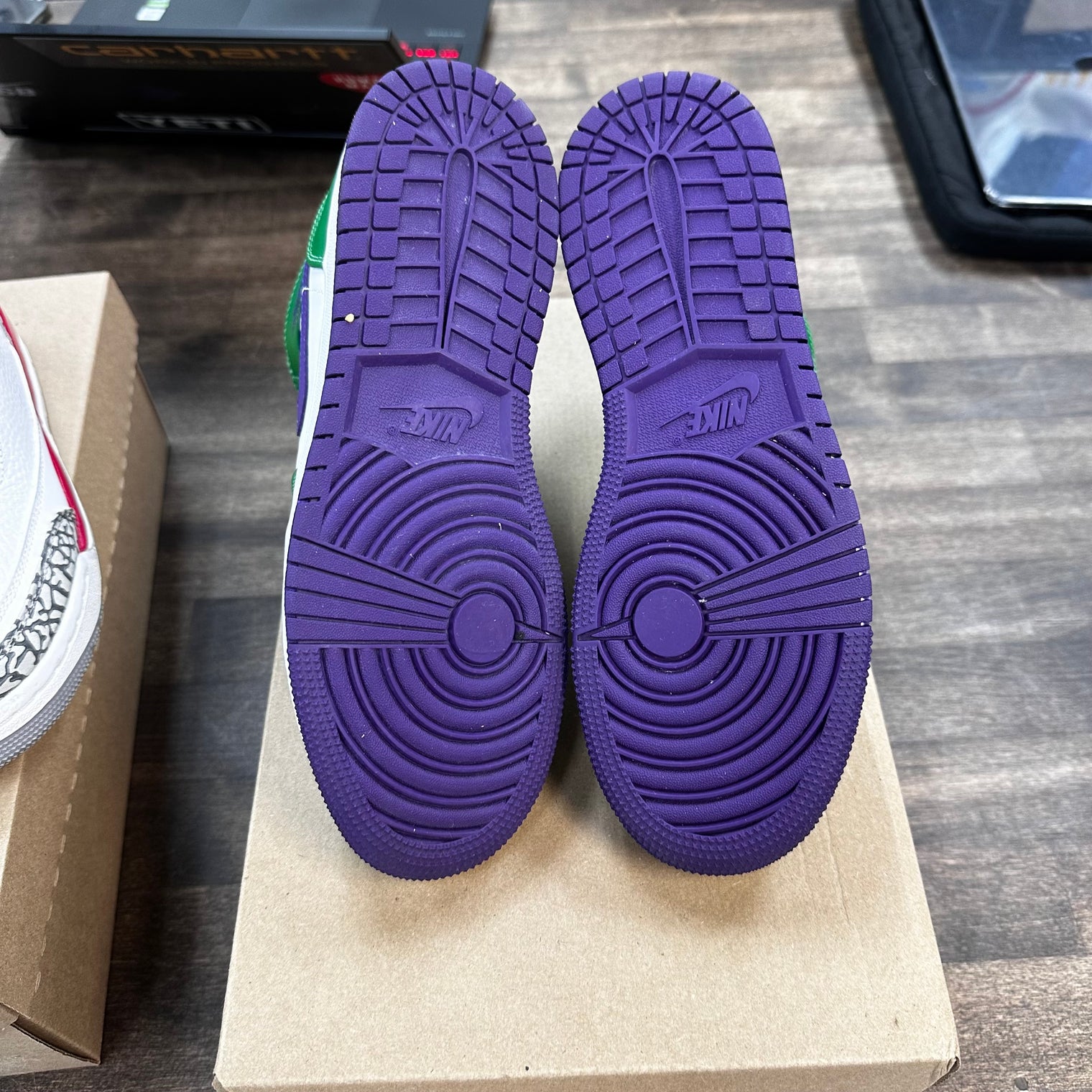 (GS) Hulk Jordan 1 Mid (USED,No Box)