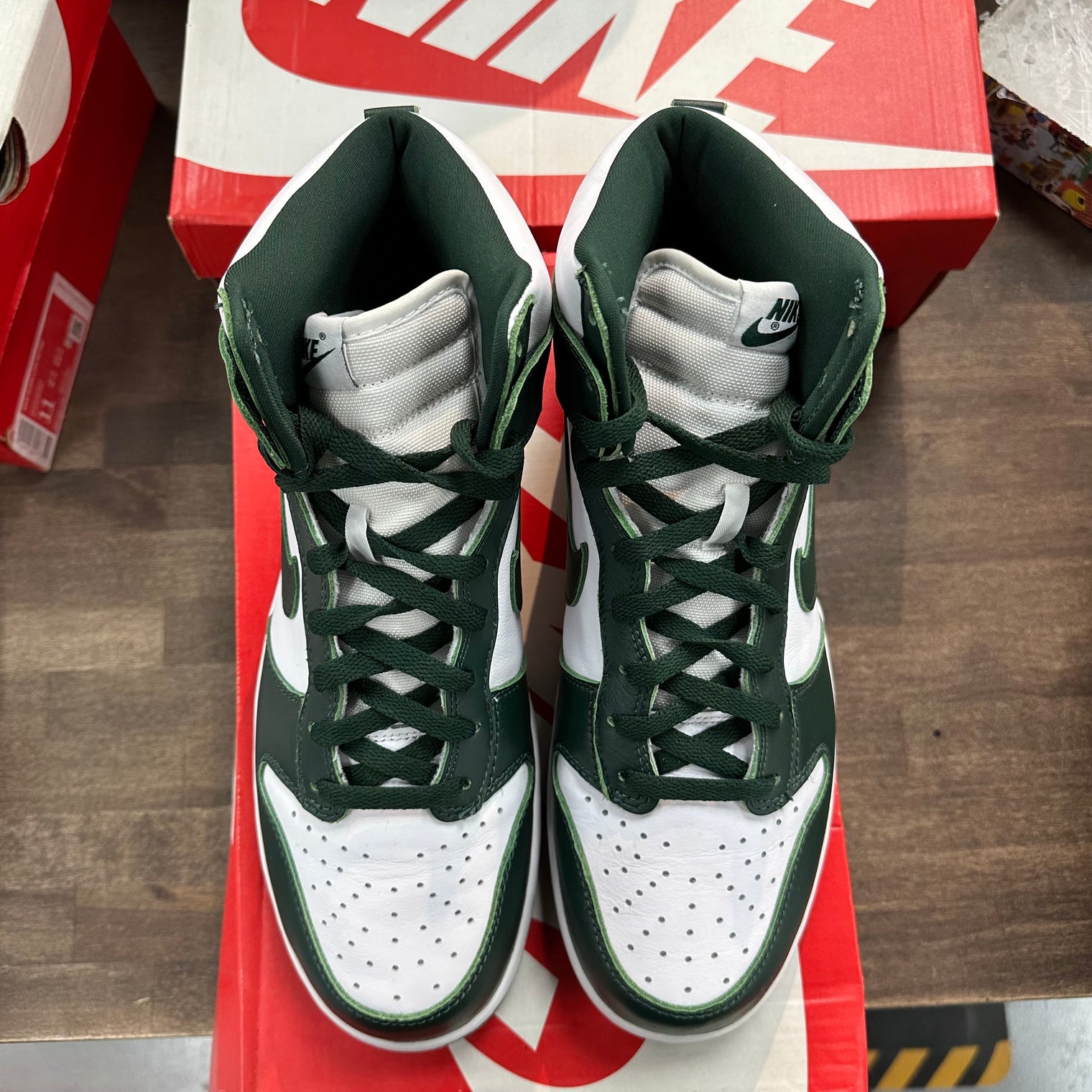 Spartan Green Dunk High SP (USED)