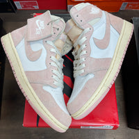 Washed Pink Jordan 1 High (W) (USED)