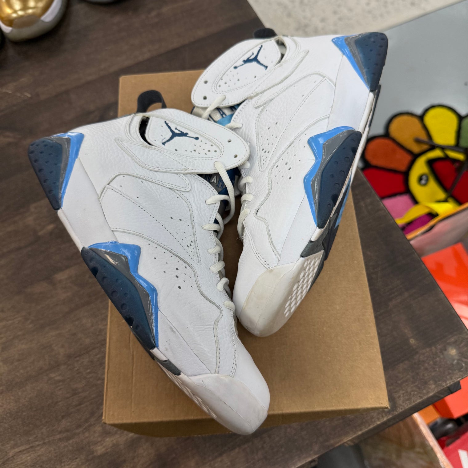 French Blue Jordan 7 Retro (USED, No Box)