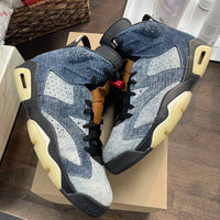 Denim Jordan 6 (USED,No Box)