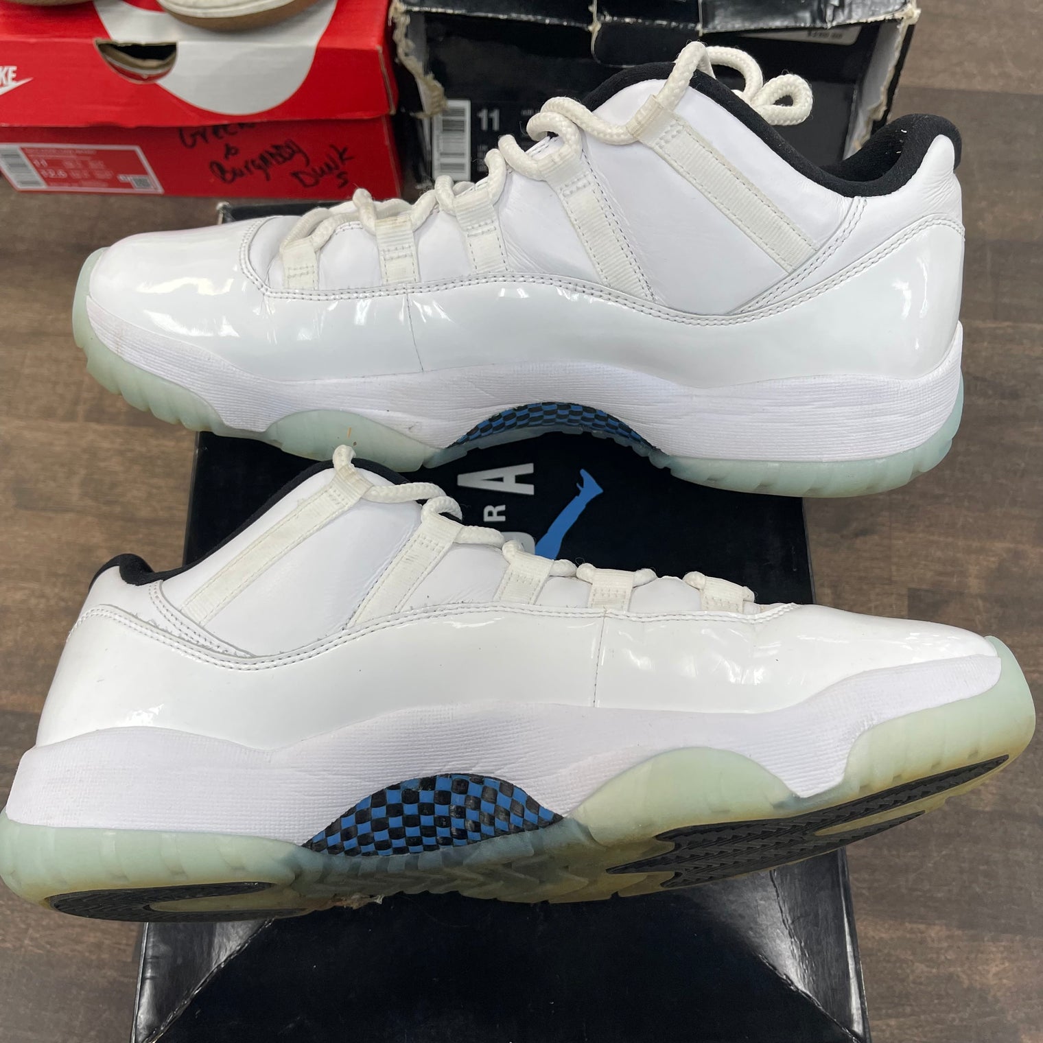 Legend Blue Jordan 11 Low (USED, no insoles)