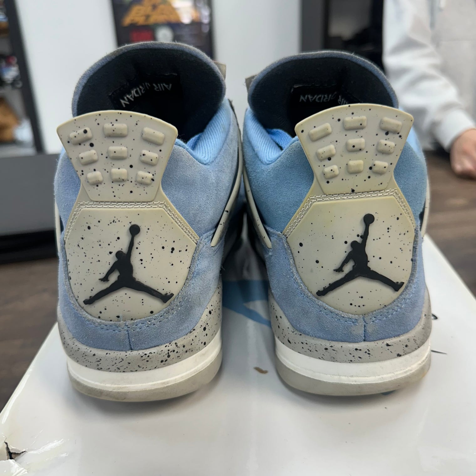 University Blue Jordan 4 (USED)
