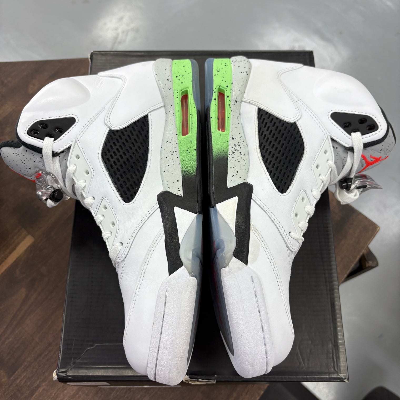 Poison All Star Jordan 5 (Lightly Worn)