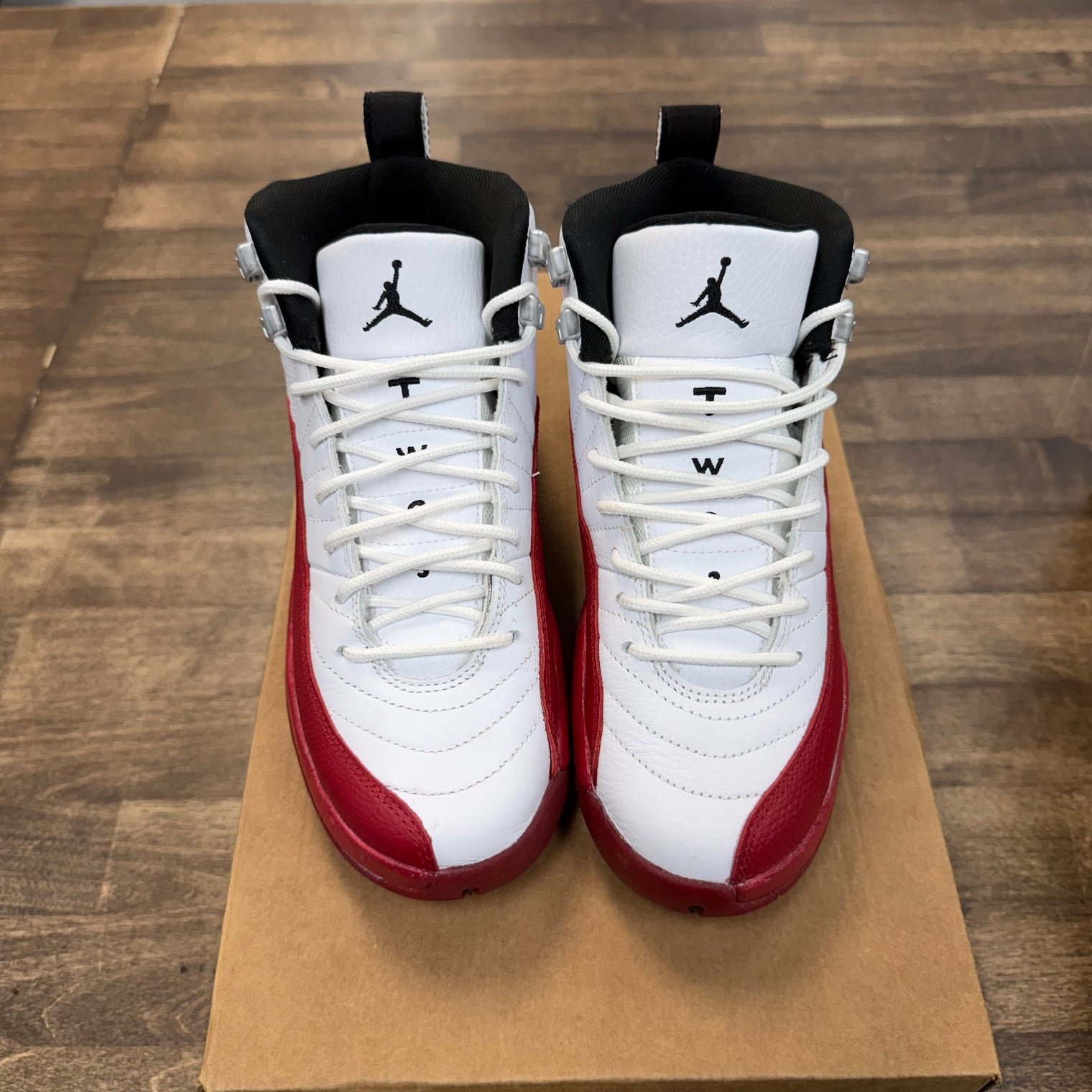 Jordan 12 Retro Cherry (GS) (USED, No Box)