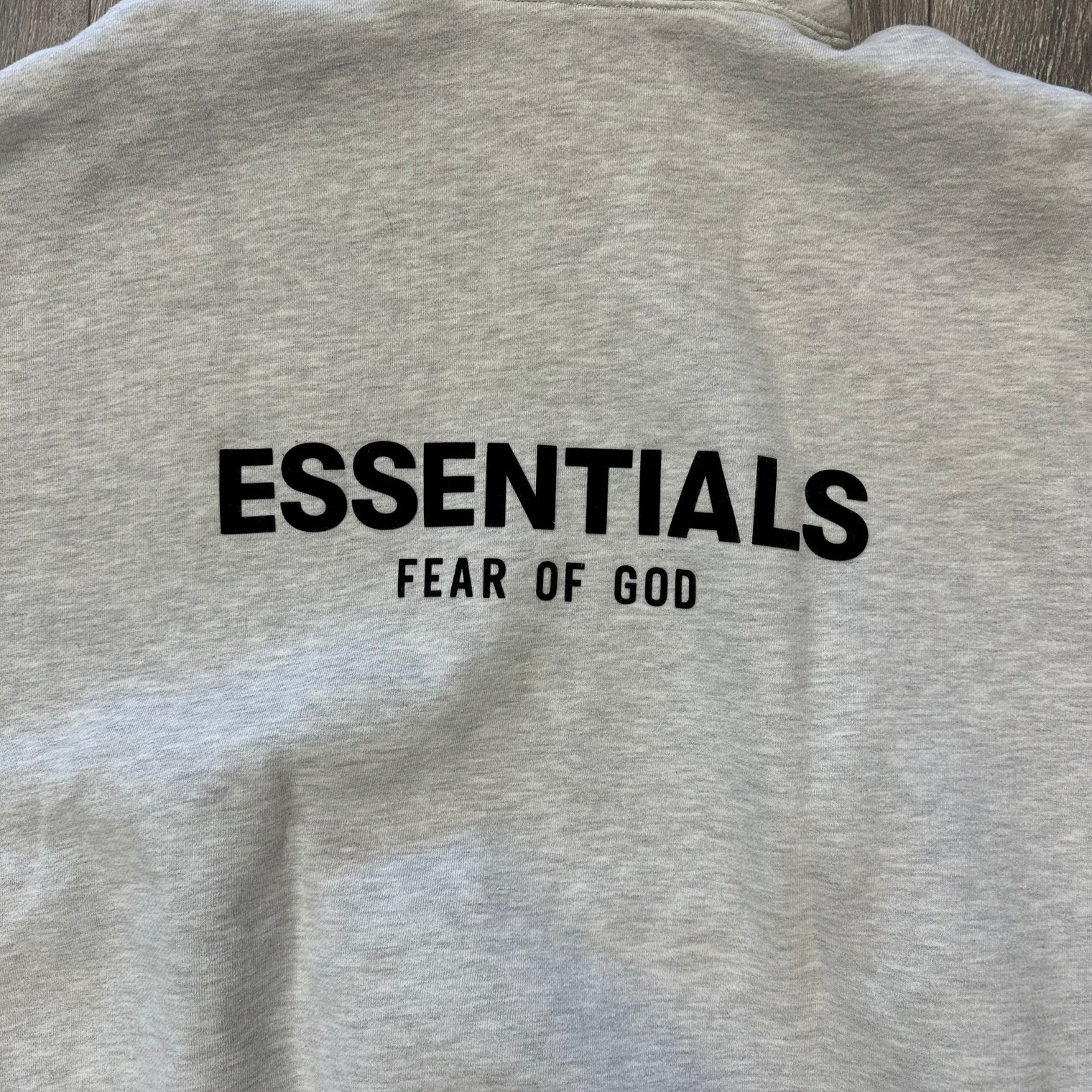 FOG Essentials Hoodie Oatmeal (USED)