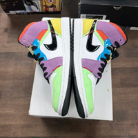 Multi Color Jordan 1 Mid SE (USED)