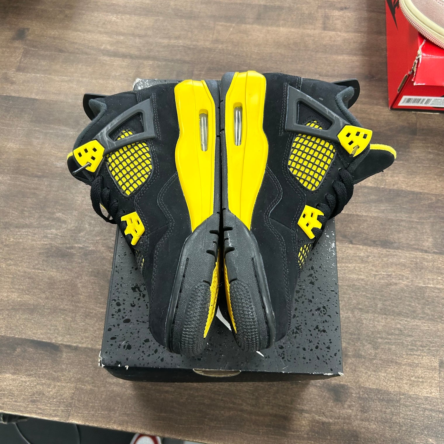 Yellow Thunder Jordan 4 Retro (GS) (USED)