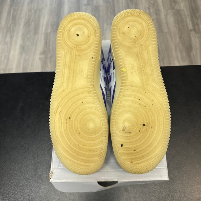 Nike Air Force 1 Purple Skeleton(USED)