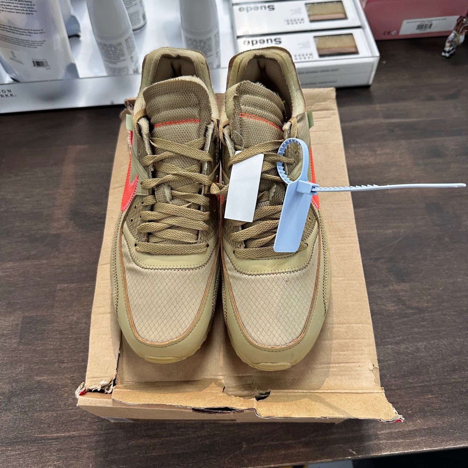 Dessert Ore Off-White Nike Max 90 (Damaged Box)