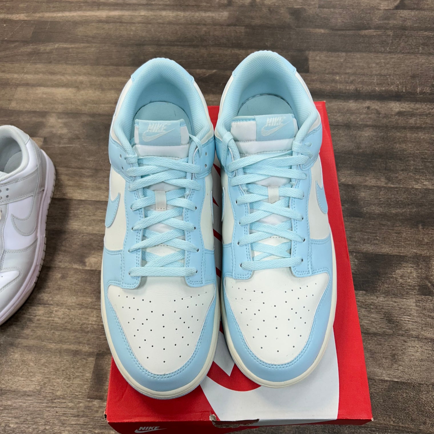 Arctic Blue Nike Dunk Low (USED, No Box)
