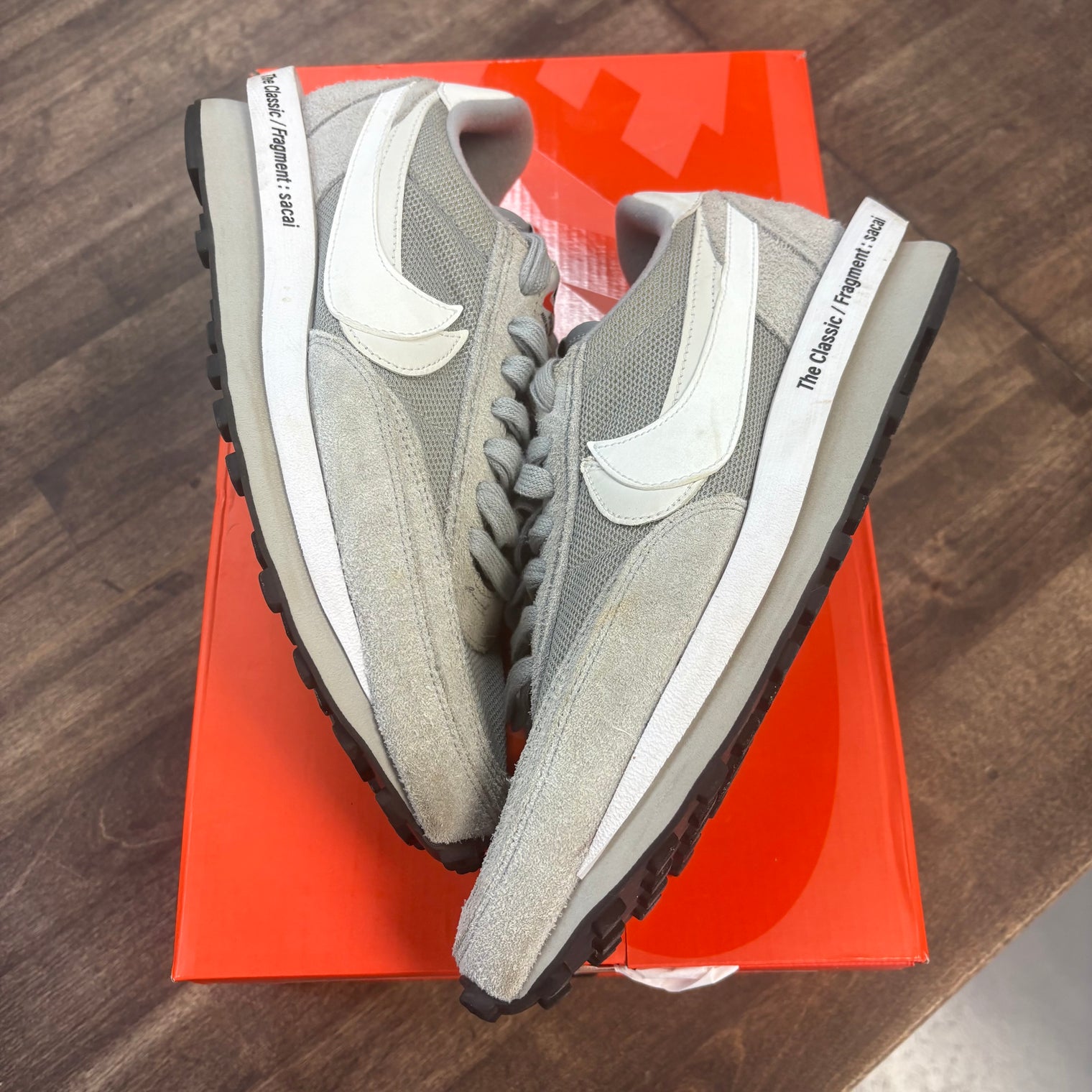 Sacai Fragment LDWaffle Grey (USED)