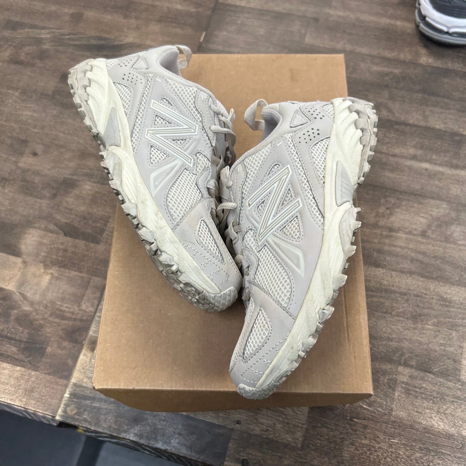 Incubation Timberwolf Moonbeam New Balance 610 (USED, No Box)