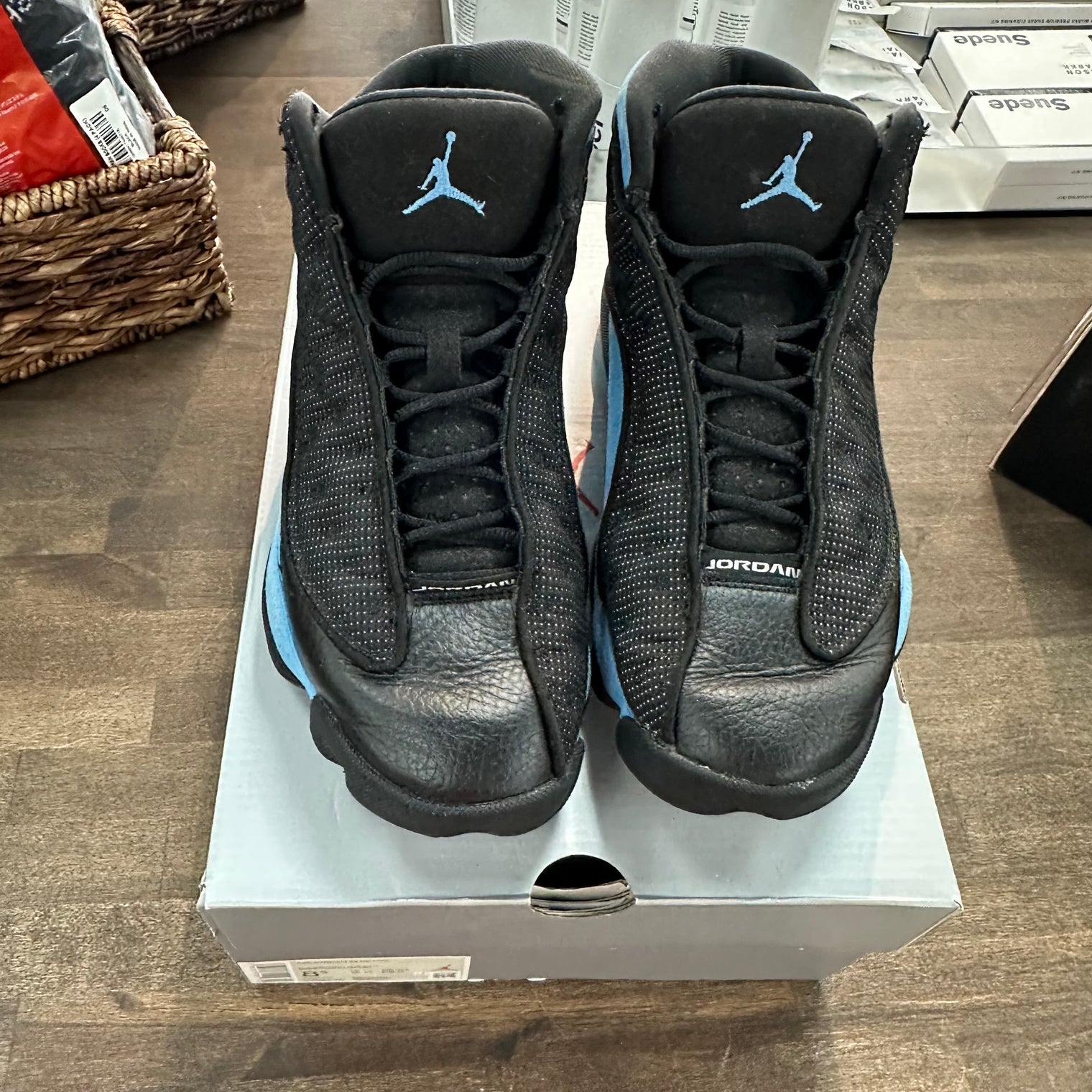 University Blue Jordan 13 (USED)