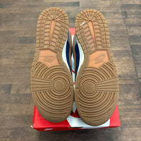 Tweed Midnight Navy Dunk Low (USED)