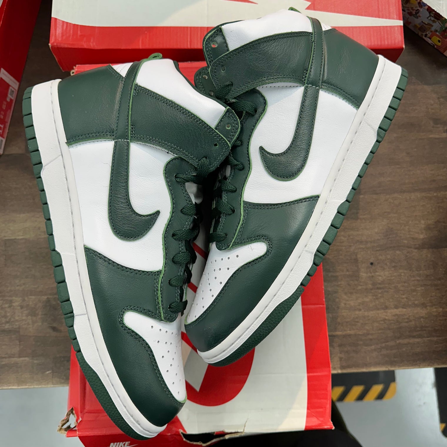 Spartan Green Dunk High SP (USED)