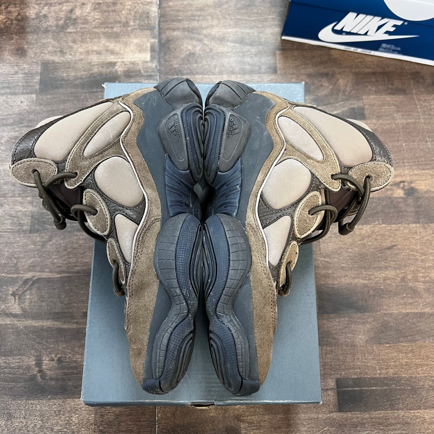 Taupe Black Yeezy 500 High (USED)