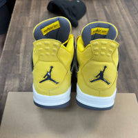 Lightning Jordan 4 Retro (USED, No Box)