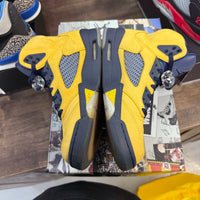 Michigan Jordan 5 Retro (USED)