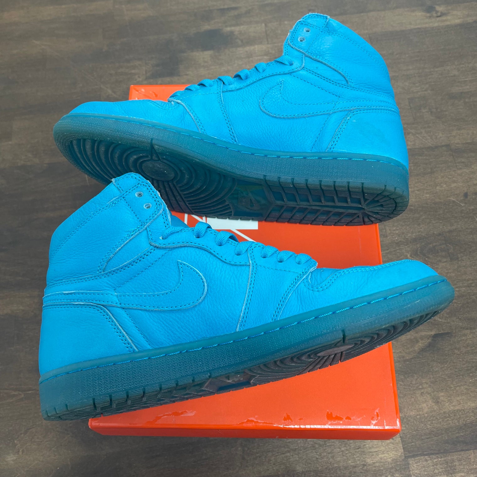 Blue Lagoon Jordan 1 High Gatorade (USED)