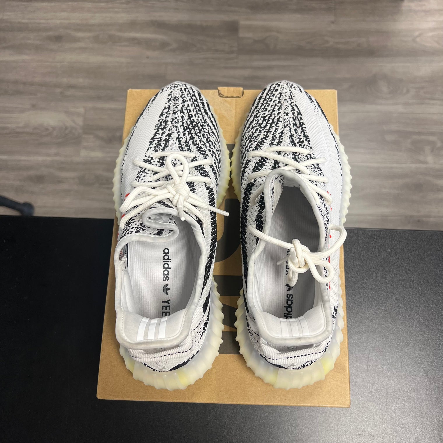 Zebra Yeezy 350 (USED)