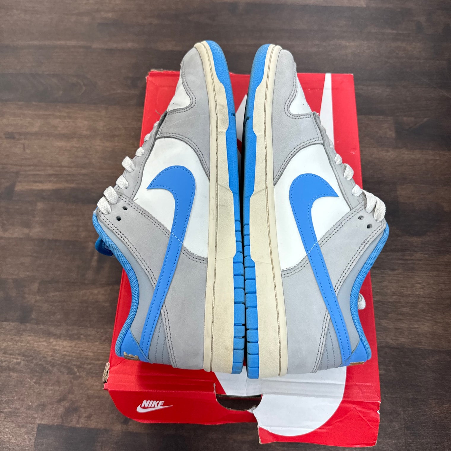University Blue Athletic Department Nike Dunk Low (USED)