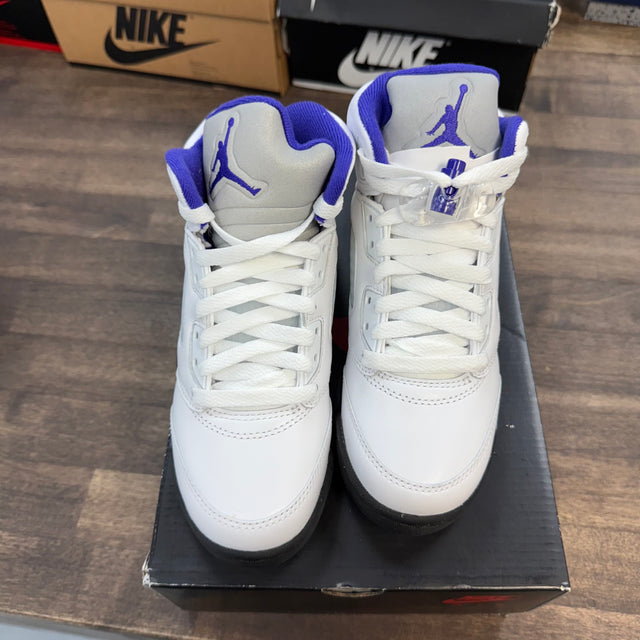 Dark Concord Jordan 5 Retro (GS) (Lightly Worn)