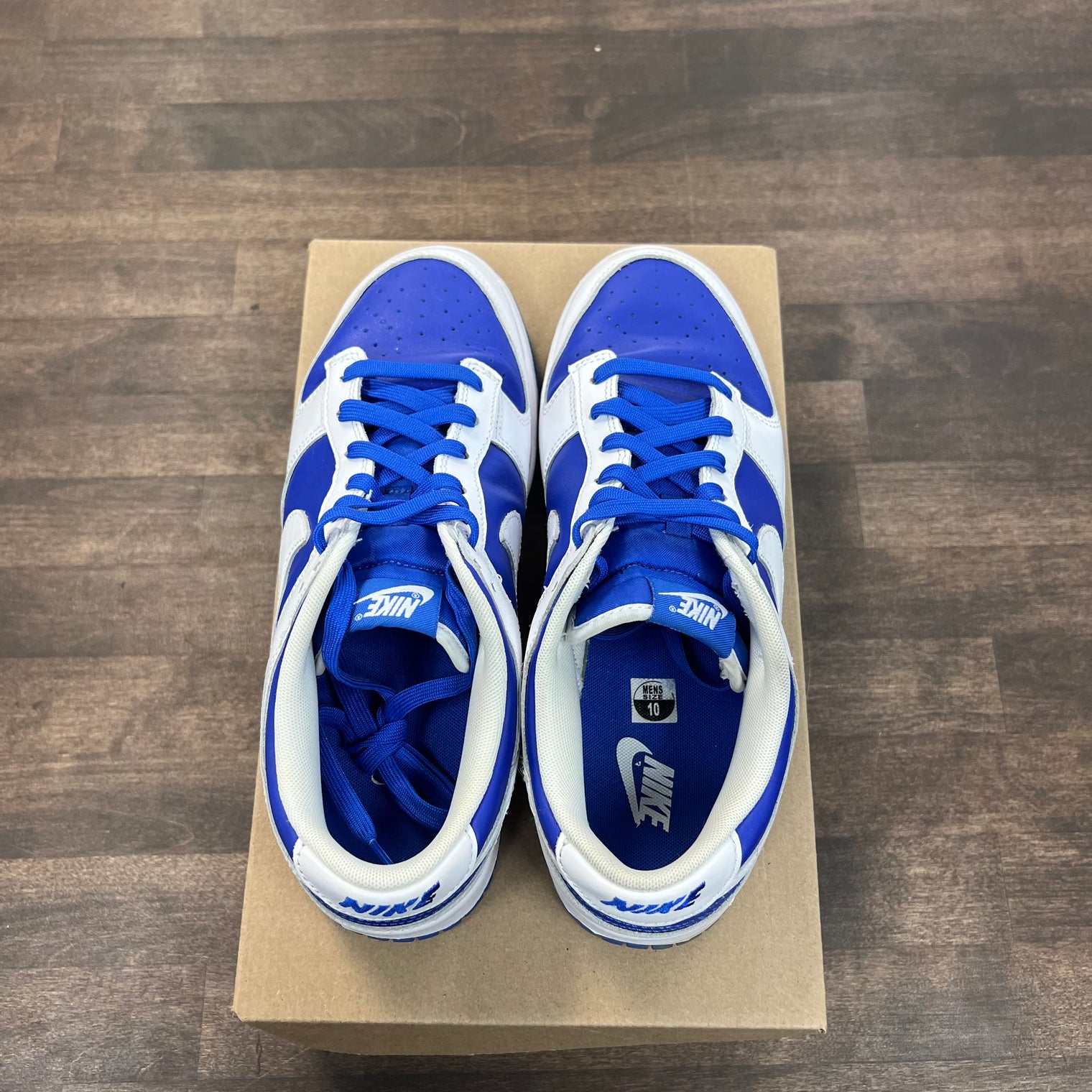 Racer Blue Dunk Low (USED, No Box)