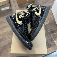 Black Metallic Gold Jordan 1 High (2020) (USED, No Box)