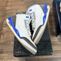 Racer Blue Jordan 3 (USED)