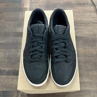 Swooshles Black Jordan 1 Retro Low (USED, No Box)