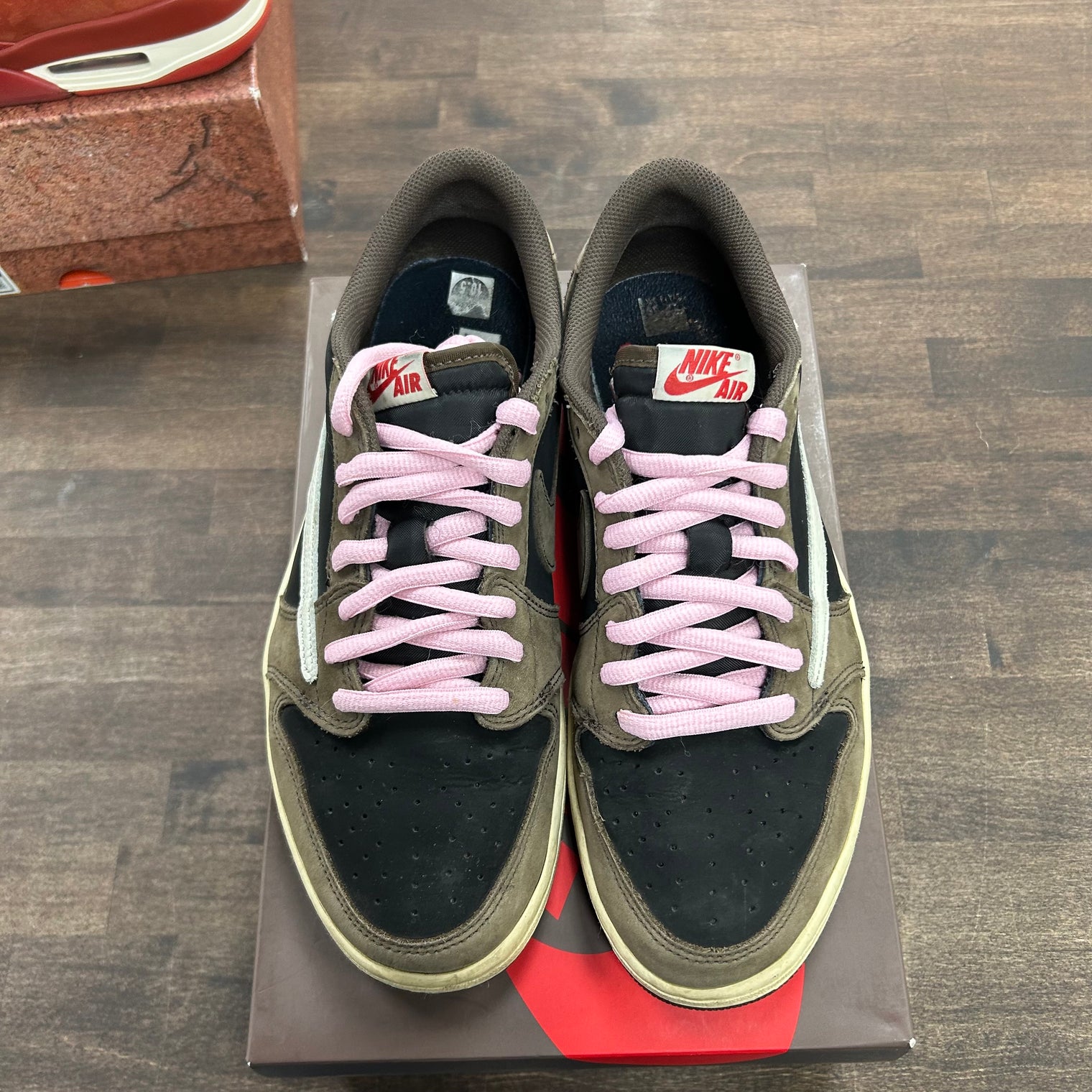 Travis Scott Dark Mocha Jordan 1 Low OG SP (USED)