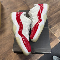 Cherry Jordan 11 Low (USED, No Box)